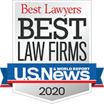 U.S. News & World Report, Best Law Firms 2020 badge